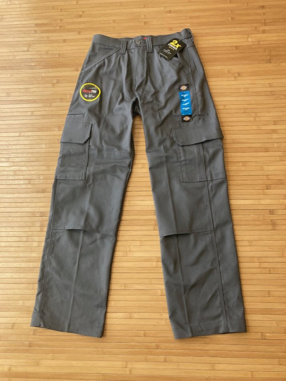 Dickies Duratech Flex Ranger Pants Relaxed Straight Fit Mens 30x32 Slate NWT